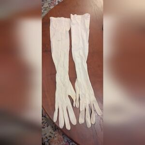 Antique opera gloves